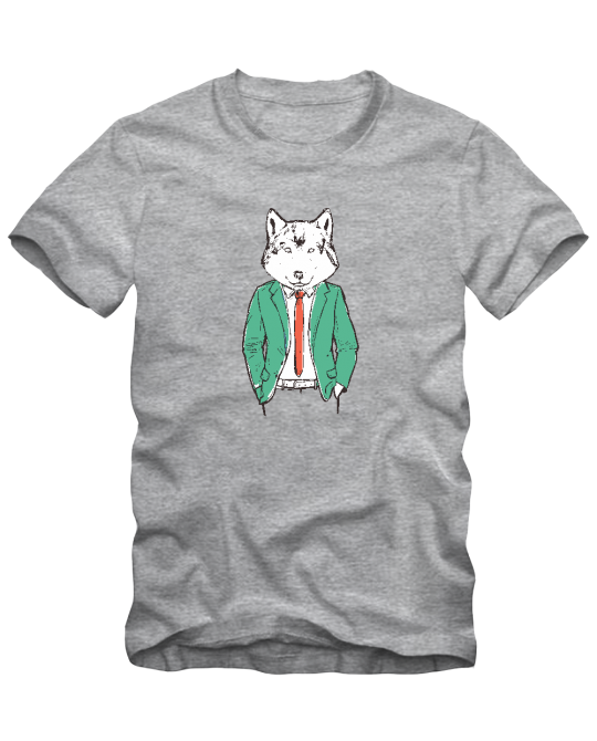 Hipster wolf